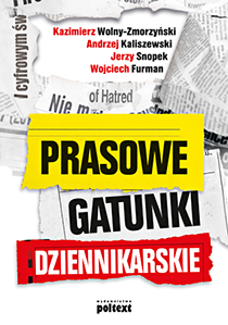 okładka "Prasowe gatunki dziennikarskie"