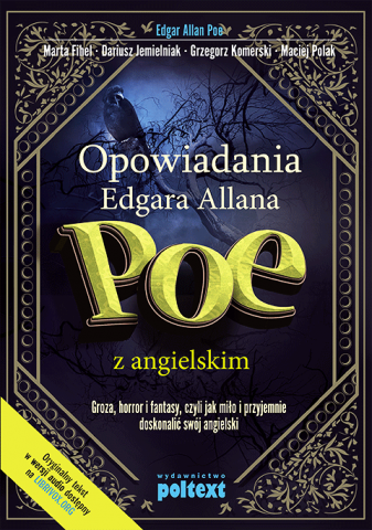 Okładka „Opowiadania Edgara Allana Poe z angielskim”